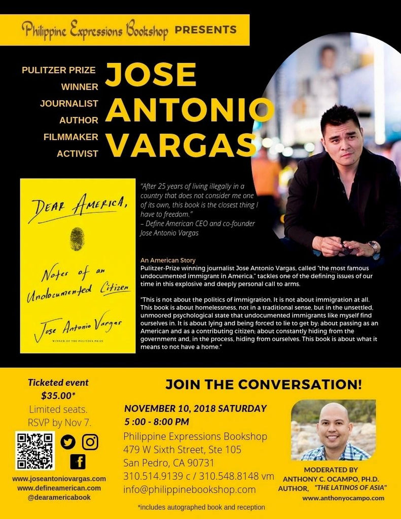 Book Talk & Conversations with Jose Antonio Vargas