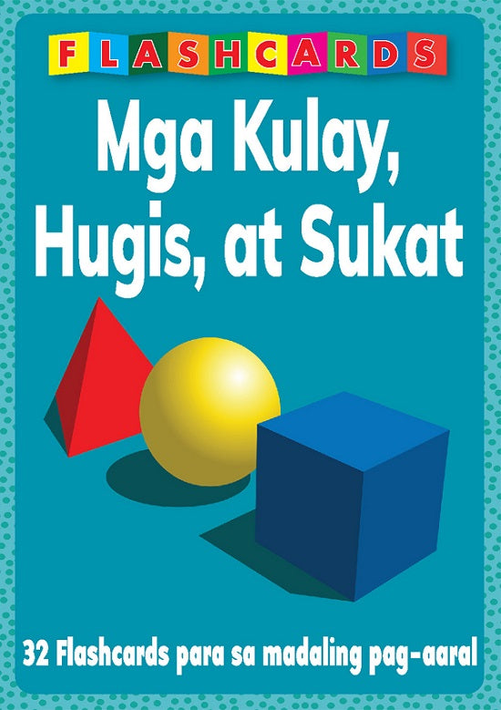 Flashcards: Mga Kulay, Hugis, At Sukat