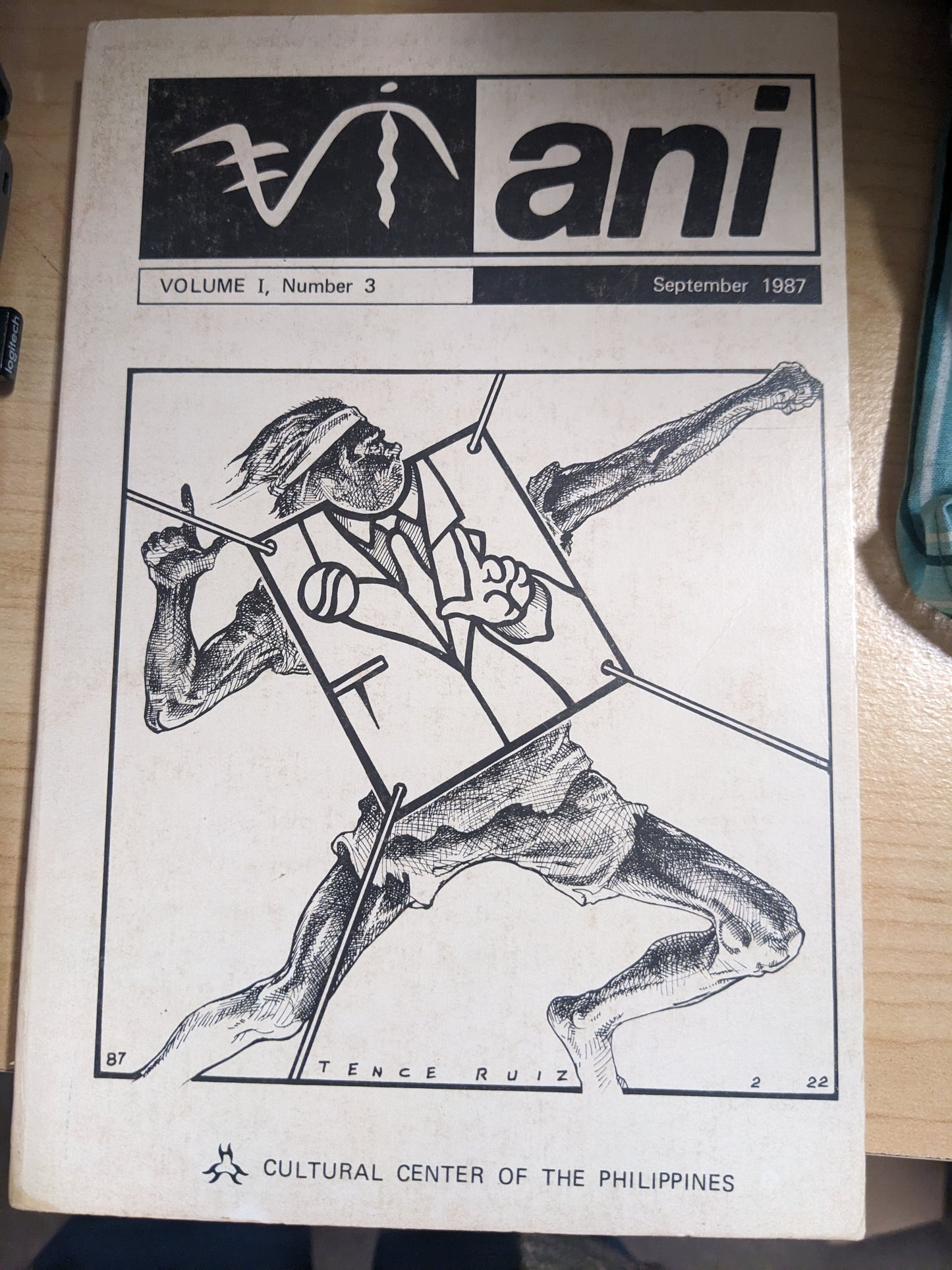 ani Volume I Number 3 September 1987 by Cultural Center of the Philippines (Out of Print)