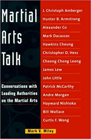 Martial Arts Talk: Conversations with Leading Authorities on the Martial Arts by Mark V. Wiley