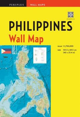 Philippines Wall Map Second Edition (Folded Format) by Periplus Editors