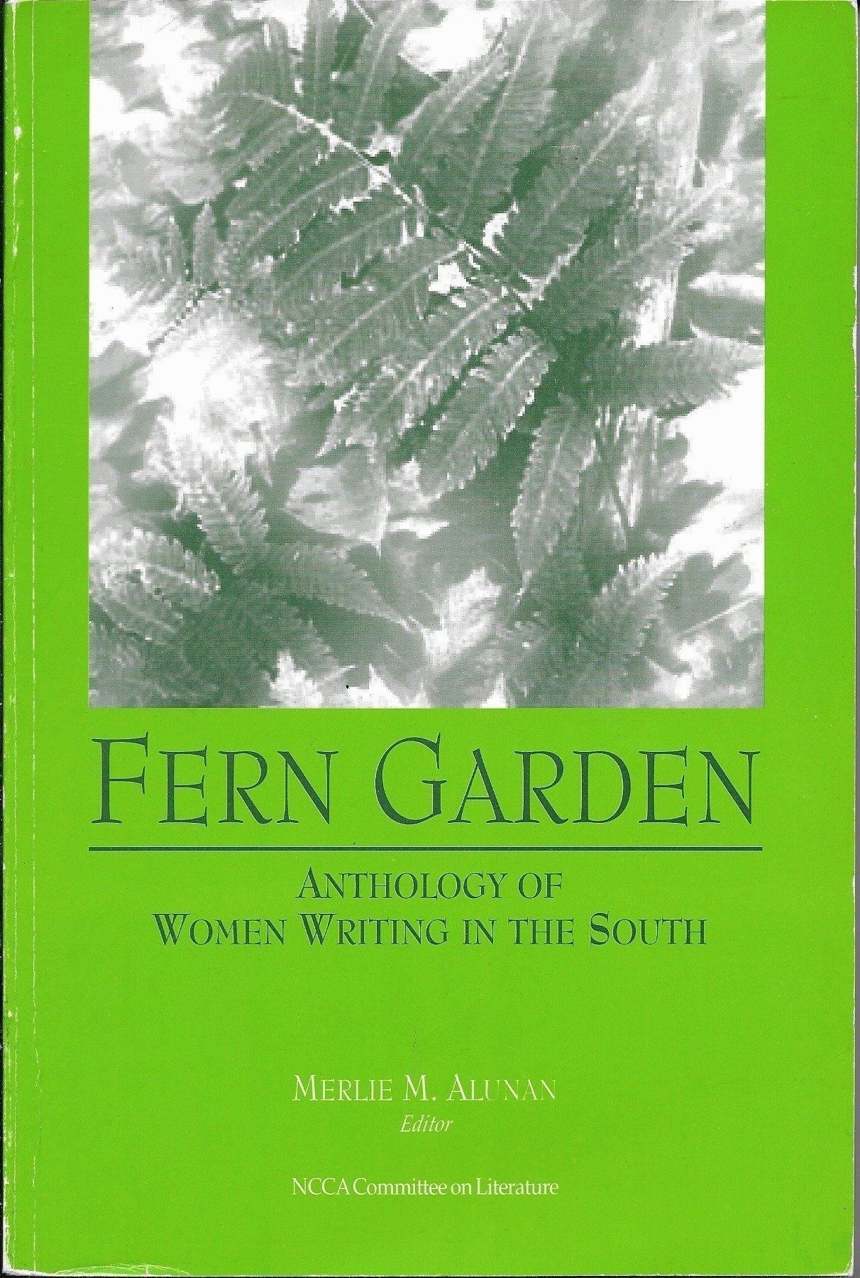 Fern garden: Anthology of women writing in the south by Merlie M. Alunan