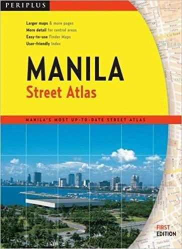 Manila Street Atlas First Edition by Periplus Editors