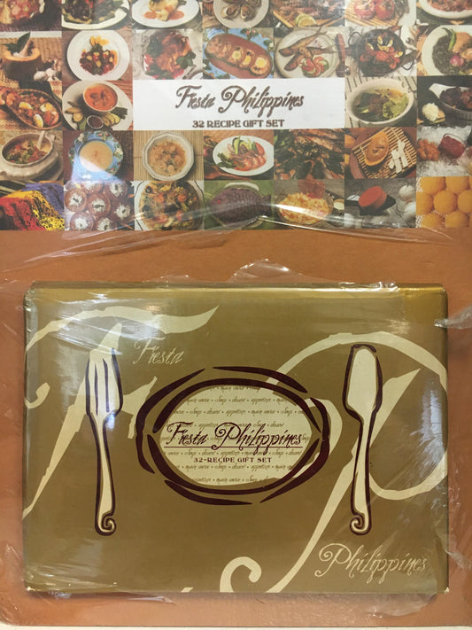 Fiesta Philippines: 32-Recipe Gift Set by Asiatype Incorporated