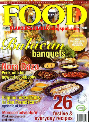 Food: The Philippines' Largest Selling Culinary Magazine - Bulacan Banquets (May 2008)